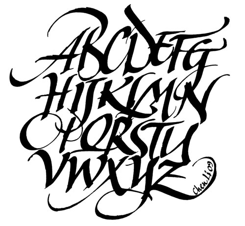 Calligrafia Lettering Scrittura A Mano